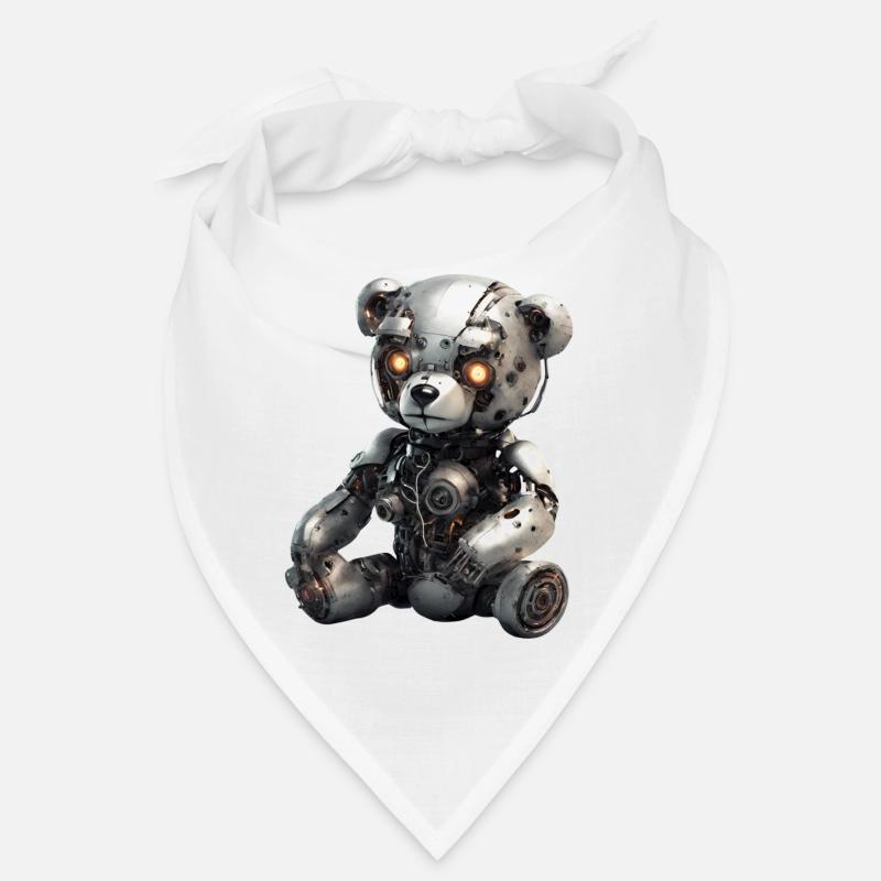 Cyborg Teddybear Bandana
