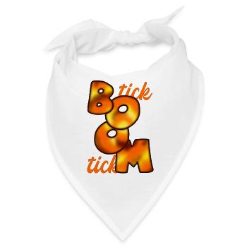 tick tick BOOM - Bandana - Weiß - Vorne