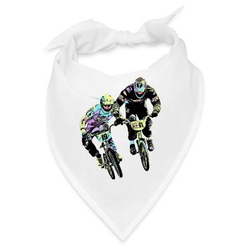 BMX - Bandana - Weiß - Vorne