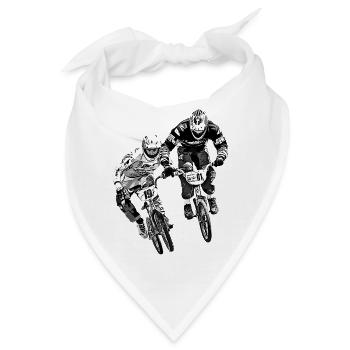 BMX - Bandana - Weiß - Vorne