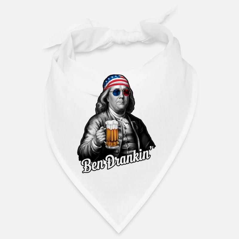 Ben Drankin 4. Juli Franklin Benjamin USA Bandana
