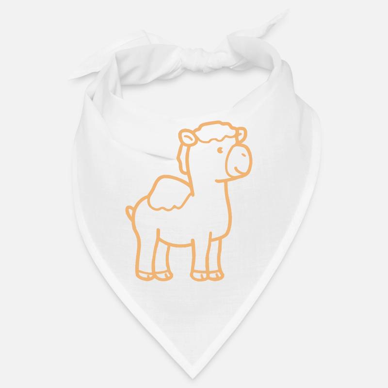 Bande dessinée de chameau Bandana