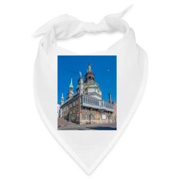 Notre Dame de Bon Secours Chapel, Montréal, Québec - Bandana - Weiß - Vorne