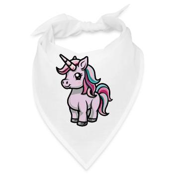 Unicorn - Bandana - Weiß - Vorne