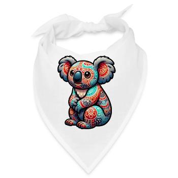 Koala - Bandana - Weiß - Vorne