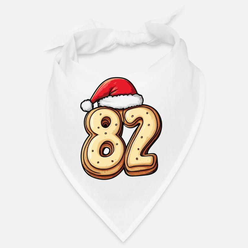 Biscuit de Noël à 82 chiffres Bandana