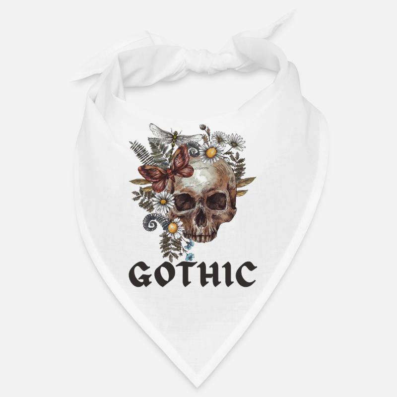 Gothic Black Edition Skull Bandana