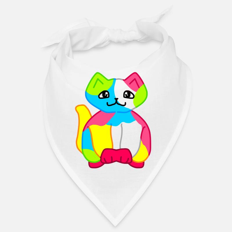 Kritzel Katze Bandana