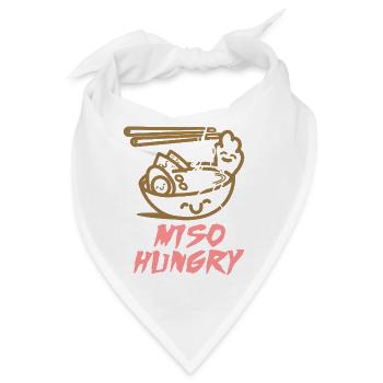 Miso Hungry Food - Bandana - Weiß - Vorne