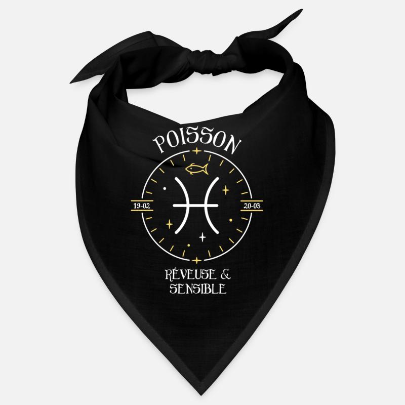 Du signe du Poisson - Rêveuse et sensible Bandana