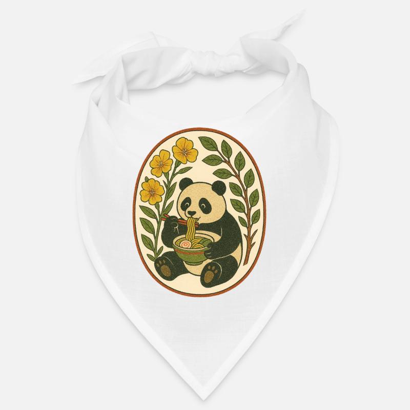Ramen Panda Bandana