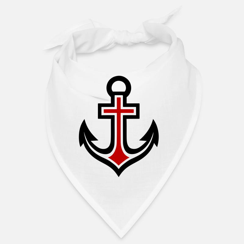 Icône de croix d’ancre Bandana