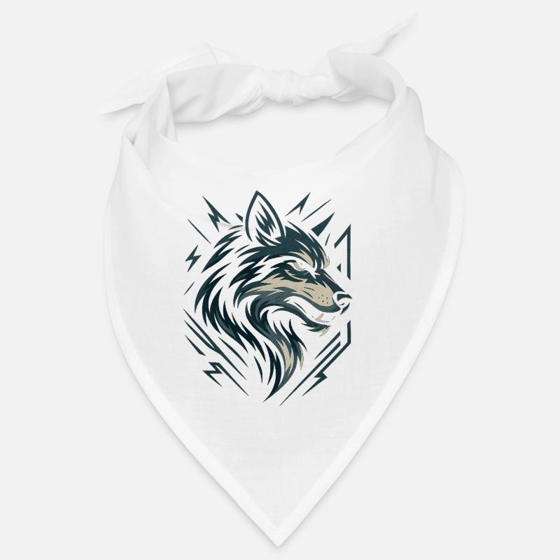 Wolf Design Bandana