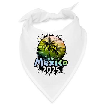 Mexico 2025 - Bandana - Weiß - Vorne