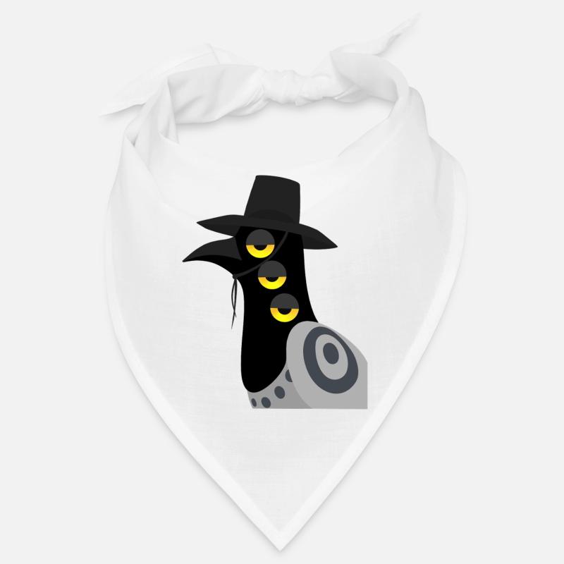 Dämonischer Vogel skeptisch Bandana