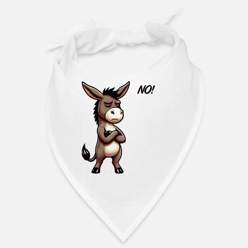 No Esel Eselchen Eselhalter Muli Langohresel Bandana