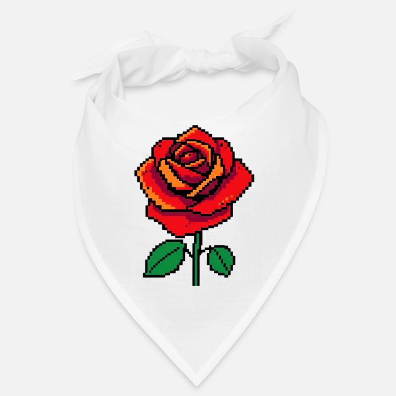 Rose Pixel Bandana