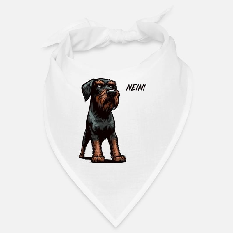 Nein Deutsch Drahthaar Deutsch-Drahthaar Besitzer Bandana