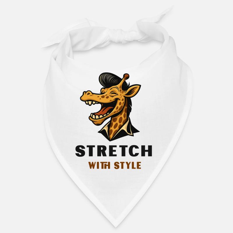 Stretch avec style – Cool Giraffe Bandana