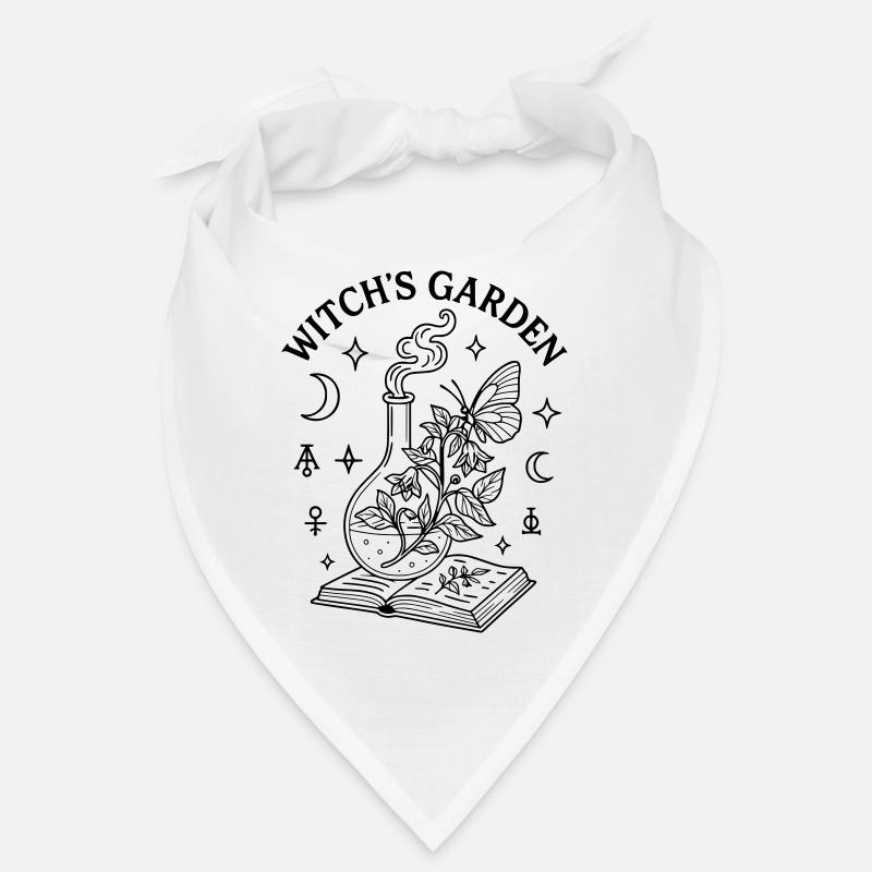 Spell Witch Book Garden Bandana