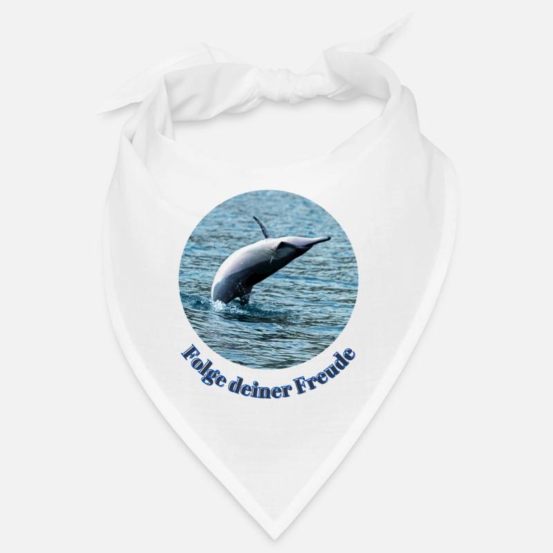 Lebensfreude pur– Springender Delfin vor Mauritius Bandana