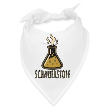 Schauerstoff - Halloween 2025 - Bandana - Weiß - Vorne