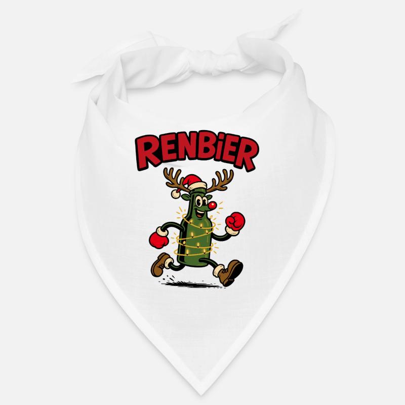 Renbier – Weihnachtsbier Geschenkidee Bier xmas Bandana