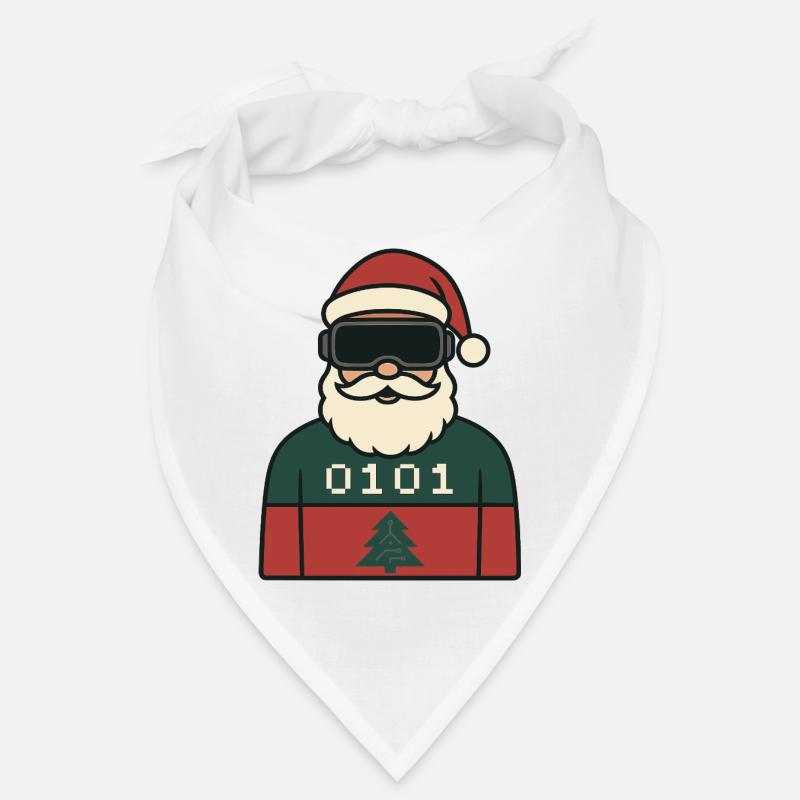 Cyber Santa VR Conception de Noël Bandana