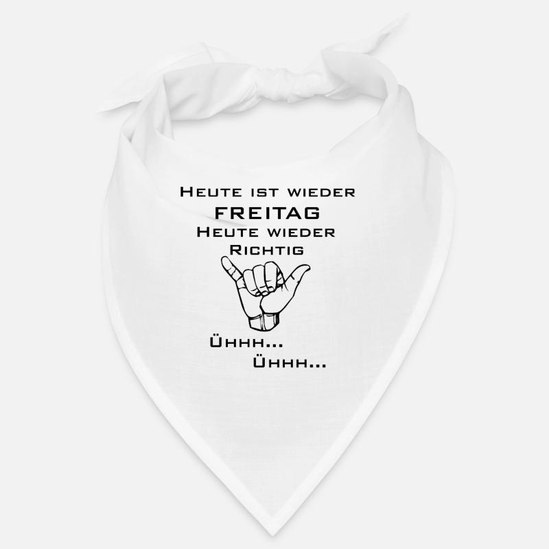 Aujourd’hui, c’est encore vendredi. Bandana