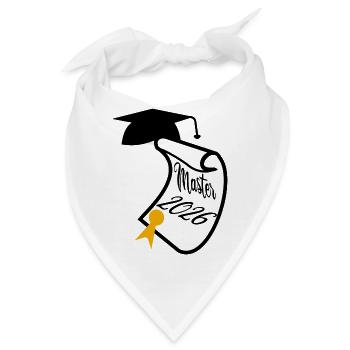 Master 2026 - Bandana - Weiß - Vorne