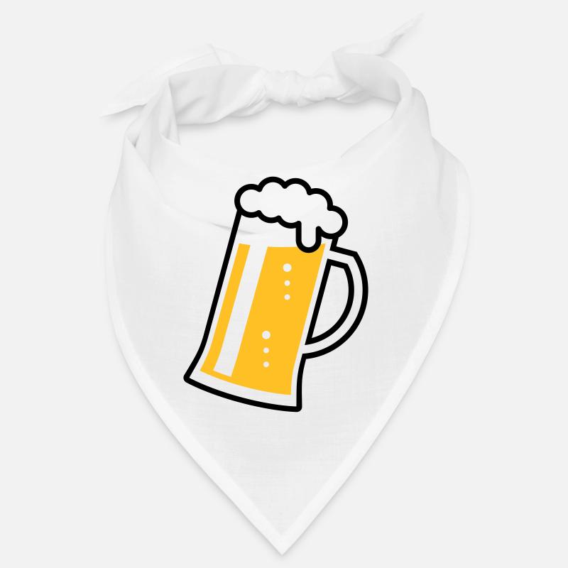 Maßkrug (Bier / Bierseidel / Bierglas / R /// 2C)  Bandana