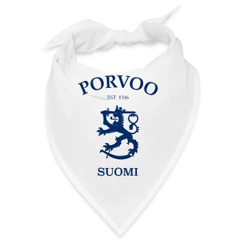 Porvoo Suomi Finland  - Bandana - Weiß - Vorne