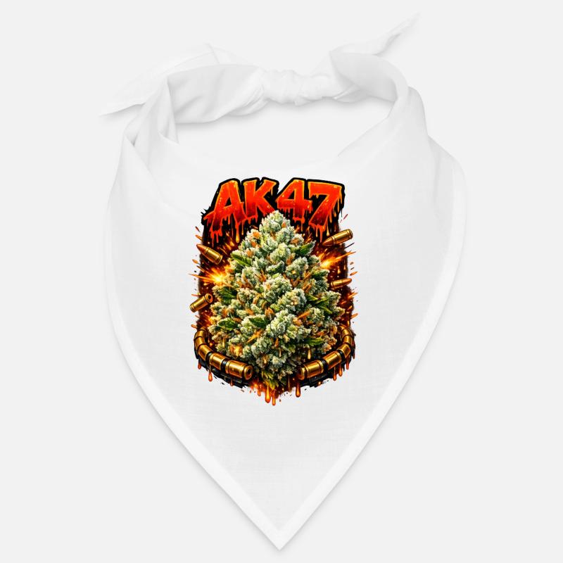 AK47Weed Strain Graffiti-Kunstdruck Bandana