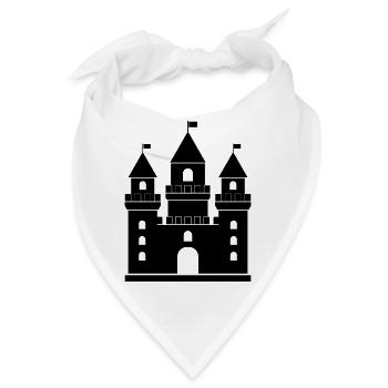 Burg - Bandana - Weiß - Vorne