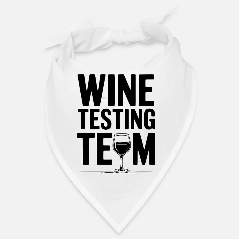 Wine Testing Team Bandana