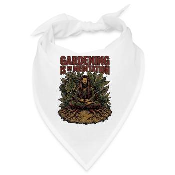 Roots Gardening - Bandana - Weiß - Vorne