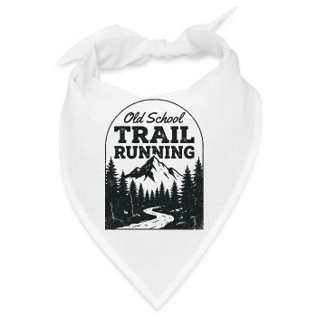 Old School Trailrunning - Bandana - Weiß - Vorne