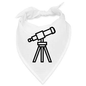 Teleskop - Bandana - Weiß - Vorne