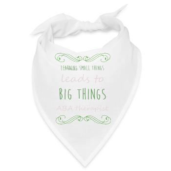 Verhaltenstherapie Therapie Verhalten - Bandana - Weiß - Vorne