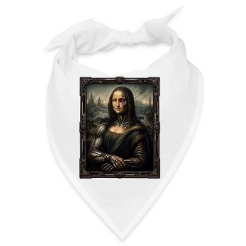 Mechanische Mona Lisa - Bandana - Weiß - Vorne