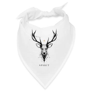 Gold Spirit - Bandana - Weiß - Vorne