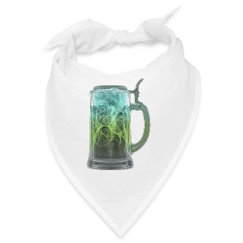 Röntgen Bier Bierkrug - Bandana - Weiß - Vorne
