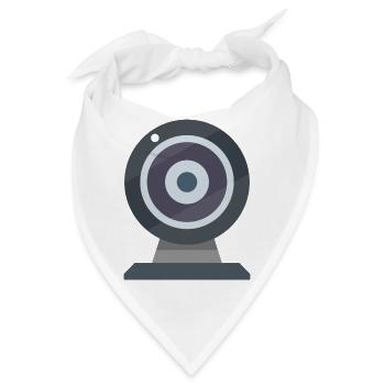 Webcam - Bandana - Weiß - Vorne