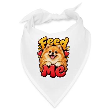 Pommern - Bandana - Weiß - Vorne