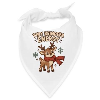 Tiny Reindeer Energy - Bandana - Weiß - Vorne