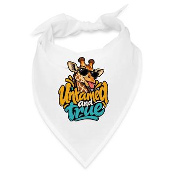 Giraffe - Bandana - Weiß - Vorne