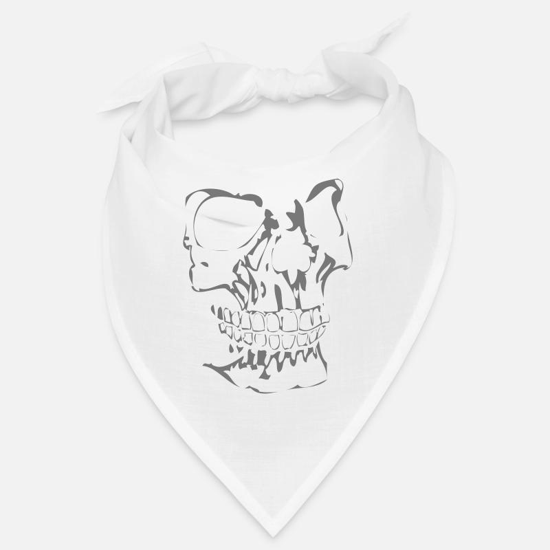 Skullface 3D right Bandana