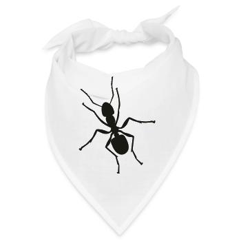 ameise - Bandana - Weiß - Vorne