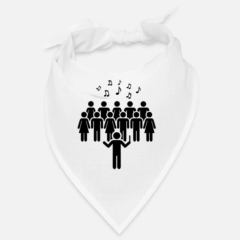 chorale - Bandana - blanc
