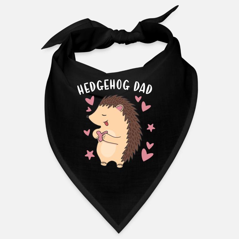 Hedgie Hedgehog Dad Hedgehog Bandana